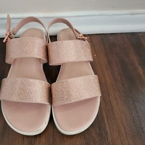 Flat summer sandals